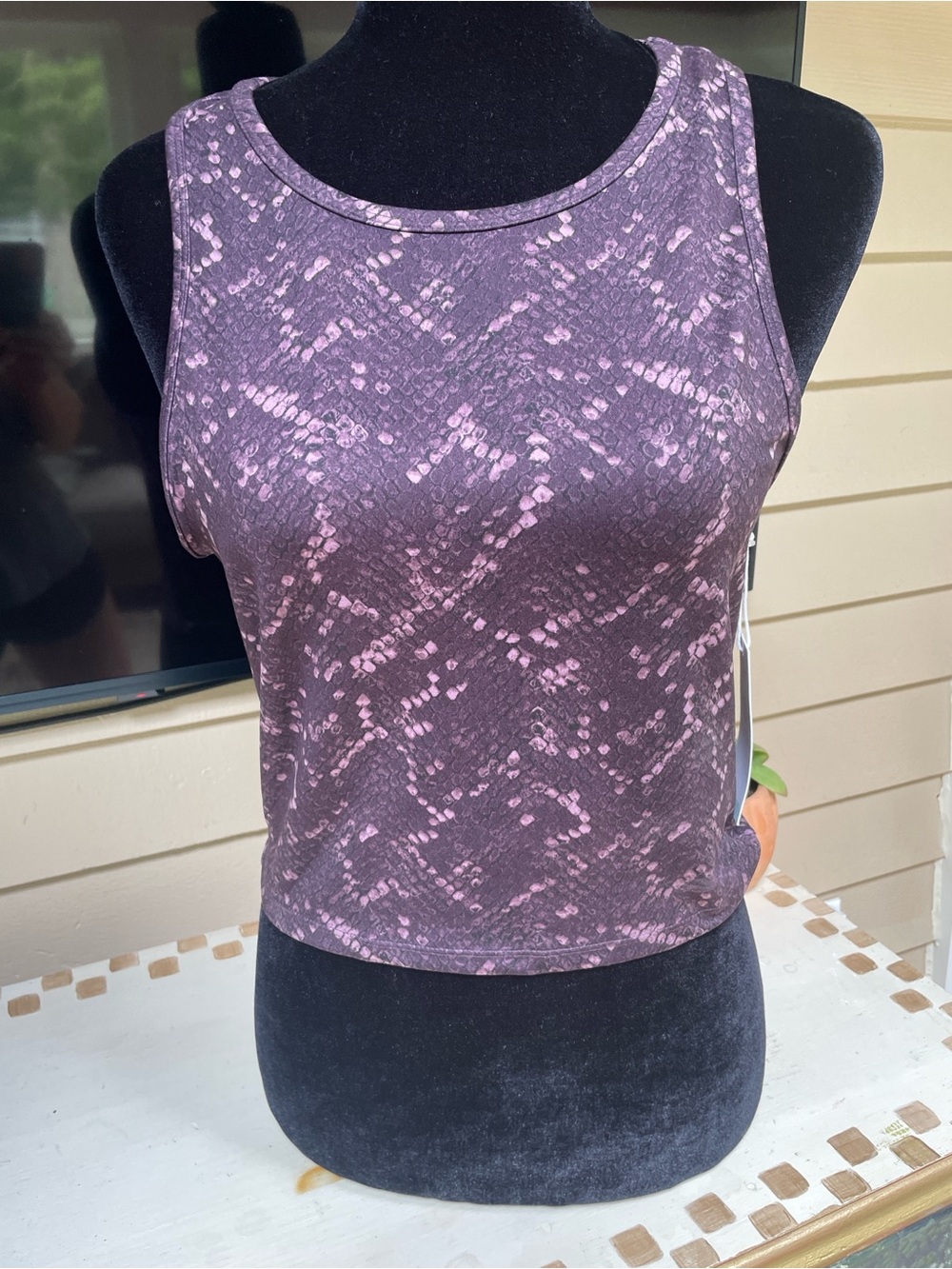 NWT Balance Collection Sleeveless Cropped Tank Top